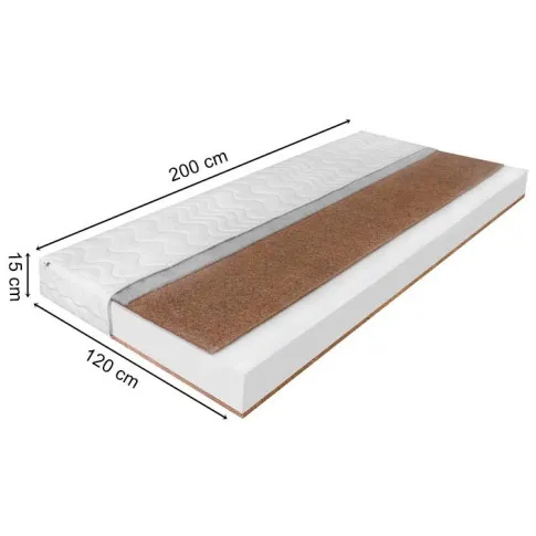 wymiary materaca 120x200 Senza