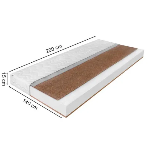 wymiary materaca 140x200 Senza
