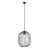 Czarna metalowa lampa wisząca D125-Inez