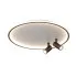 Okrągły ledowy plafon z 2 reflektorkami A506-Akir