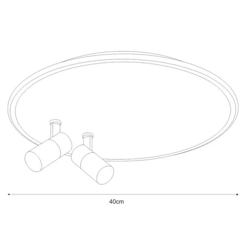 Wymiary oświetlenia A506-Akir