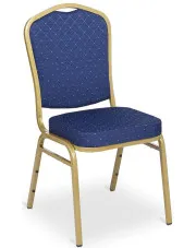 Niebieskie krzesło sztaplowane do sali bankietowej - Riogix 3X