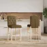 Alassio 3X eleganckie hokery