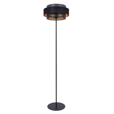 Lampa stojąca z podwójnym ażurowym kloszem A517-Difa