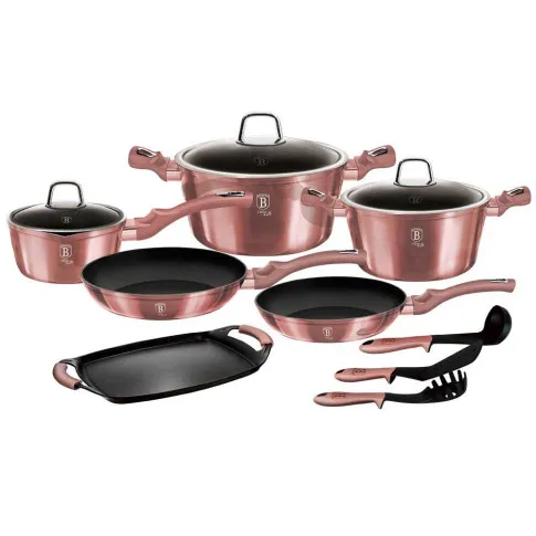 Złoty zestaw garnków Zotesi 7X