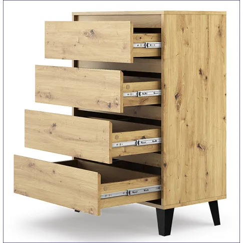 komoda z szufladami dąb artisan Egner 5X