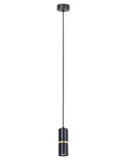 Pojedyncza lampa wisząca metalowa tuba nad wyspę - A558-Geva w sklepie Edinos.pl
