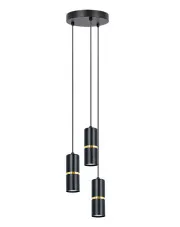Lampa nad stół z 3 metalowymi tubami - A560-Ordeo w sklepie Edinos.pl