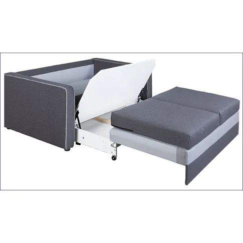 sofa popielata z pojemnikiem Ridon