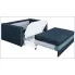 sofa granatowa z pojemnikiem Ridon