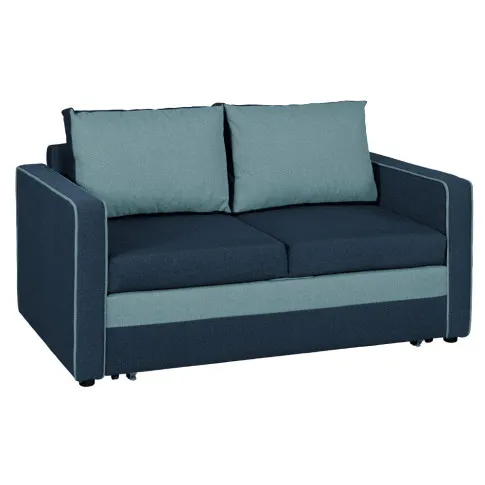 rozkładana sofa granatowo-niebieska Ridon