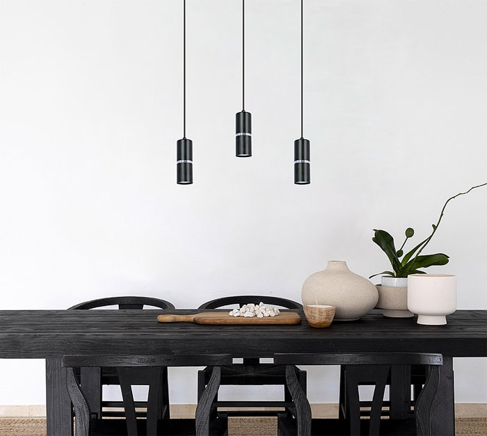 Potrójna punktowa lampa tuba nad wyspę A562-Urion