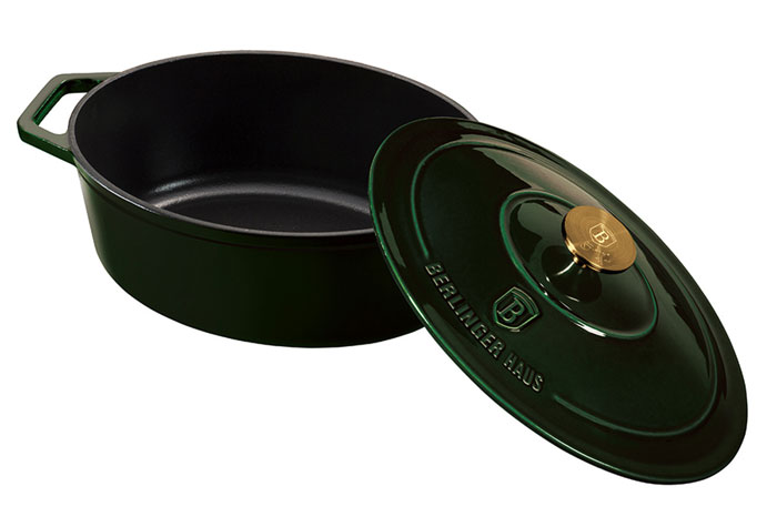 Prezentacja zielonej brytfanny Bornes 3X