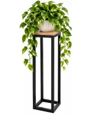 Industrialny metalowy stojak na kwiaty 60 cm - Steva 4X w sklepie Edinos.pl