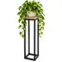 Industrialny metalowy stojak na kwiaty 60 cm - Steva 4X