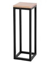 Industrialny metalowy stojak na kwiaty 60 cm - Ingo 4X w sklepie Edinos.pl