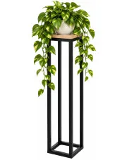 Loftowy kwietnik stojący z metalu 80 cm - Steva 5X w sklepie Edinos.pl