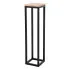 Loftowy kwietnik stojący z metalu 80 cm - Ingo 5X