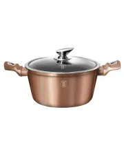 Aluminiowy złoty garnek z powłoką granitową 2,5L - Lomeni 7X w sklepie Edinos.pl