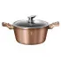 Aluminiowy złoty garnek z powłoką granitową 2,5L - Midea 7X