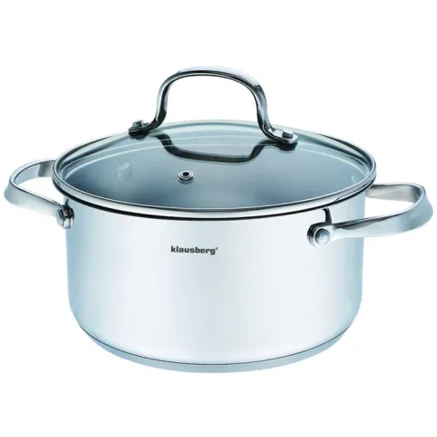 Srebrny garnek z pokrywą 1,8L Elodos 33X