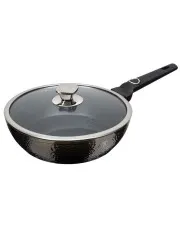 Nowoczesna patelnia z powłoką tytanową 24 cm - Olonix 7X w sklepie Edinos.pl