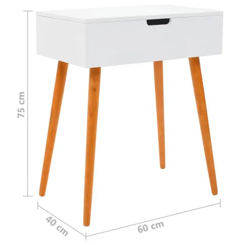 Szczegółowe zdjęcie nr 4 produktu Mała toaletka z chowanym lustrem - Peligro 3X