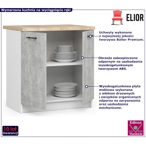 Szafka Cortez 7X beton