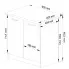 wymiary szafki Cortez 7X