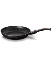 Czarna patelnia z powłoką anty-przywierającą 28 cm - Olonix 11X w sklepie Edinos.pl