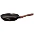 Czarna patelnia z brązową rączką 28cm - Olonix 14X