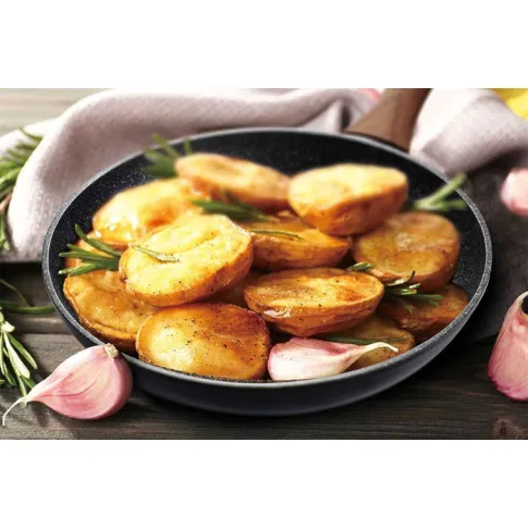 Wizualizacja czarnej patelni Olonix 14X