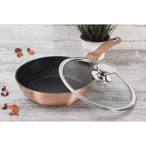 Prezentacja aluminiowej patelni 28cm Swerik 3X