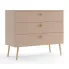 Zdjęcie produktu Skandynawska komoda na nóżkach macchiato - Geza 8X.