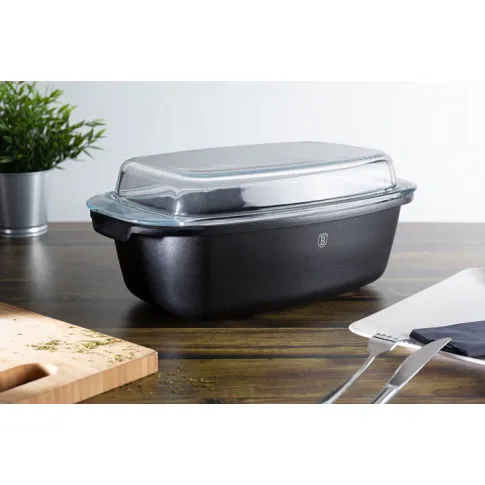 Prezentacja brytfanny ze szklaną pokrywą Igedis 7X