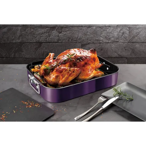 Prezentacja brytfanny z rusztem Hurems 6X