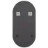 owalne stylowe lustro pellis 10X
