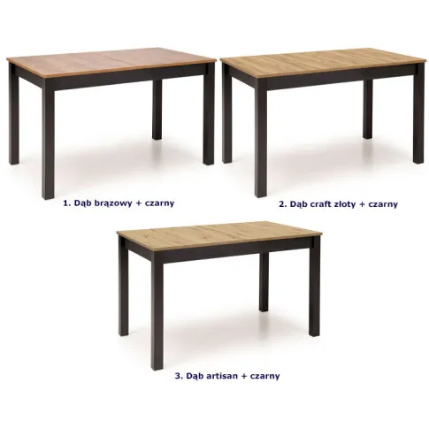 Koloru rozkładanego stołu Orit