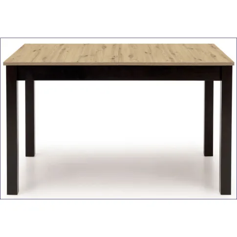 Rozkłądany stół nowoczesny dąb artisan + czarny Orit