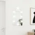 stylowe lustro LED z zarówkami Aurora 3X