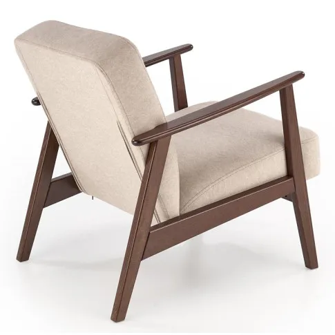 beżowy fotel w stylu retro Conti 3X