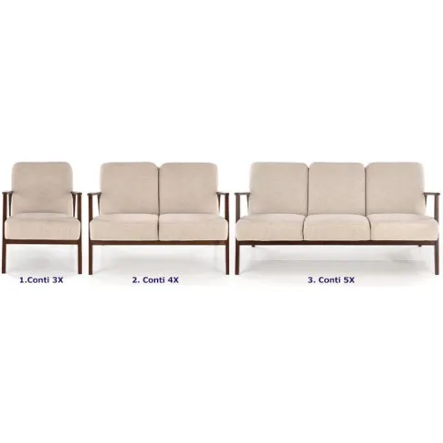 komplet mebli w stylu retro Conti