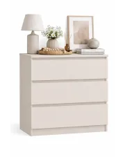 Minimalistyczna komoda z szufladami kaszmir - Gepetto w sklepie Edinos.pl