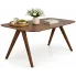 Orzechowy stół retro Duss 3X