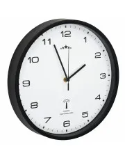 Wiszący zegarek ścienny 31 cm biały + czarny - Fenol 3X w sklepie Edinos.pl