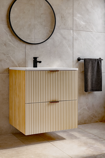 Wizualizacja szafki Endo kaszmir orzech