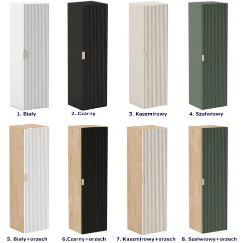 Wersje kolorystyczne szafki Oxel 9X