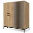 komoda z lamelami Rosani 4X