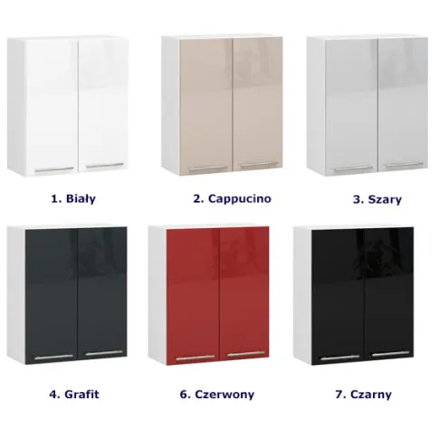 Dostępne kolory szafki kuchennej olory szafki Cortez 13X