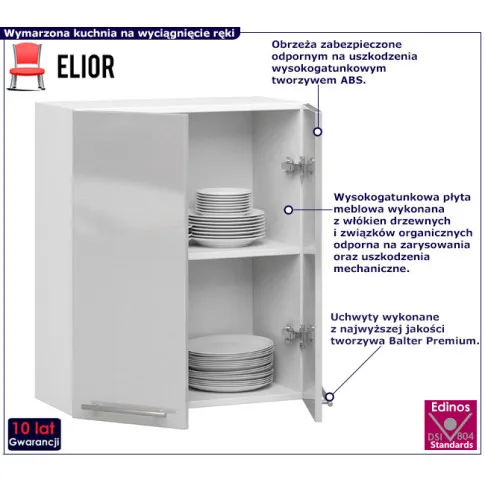 Szara szafka kuchenna Cortez 13X